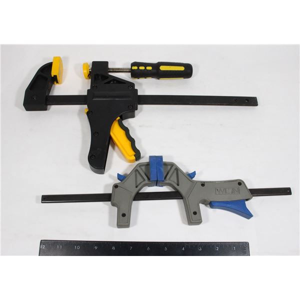PAIR OF BAR CLAMPS