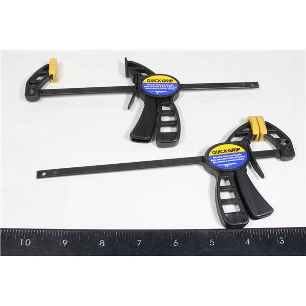 PAIR OF QUICK-GRIP CLAMPS