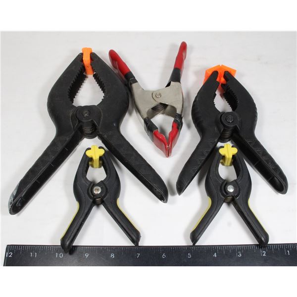 LOT OF CLAMPS