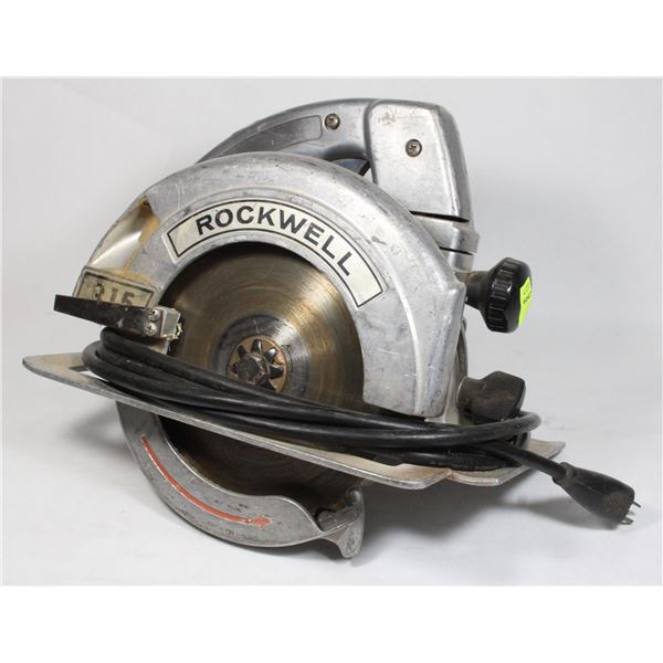 ROCKWELL MANUFACTURING COMPANY SAW