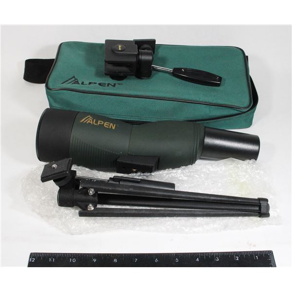 ALPEN 15-30X WATERPROOF SPOTTING SCOPE