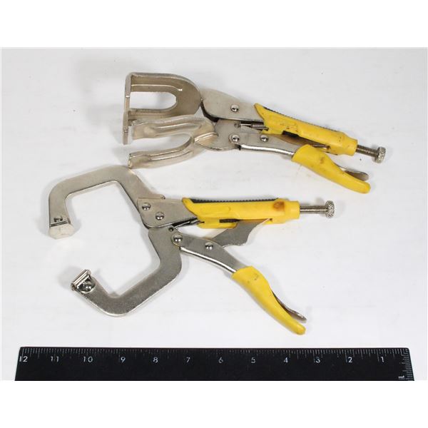 PAIR OF CLAMPS