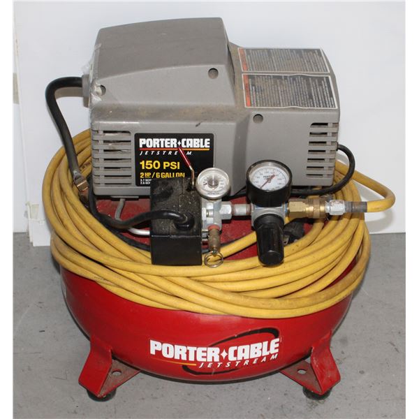 PORTER CABLE JETSTREAM 150PSI 6 GALLON 2HP