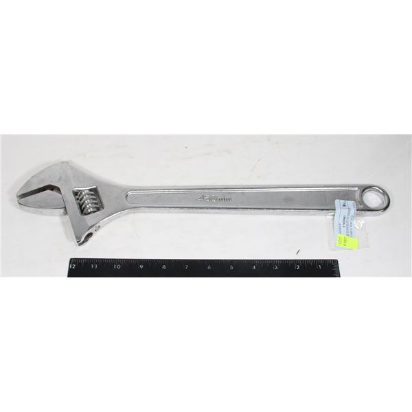CHROME VANADIUM 450MM ADJUSTABLE WRENCH