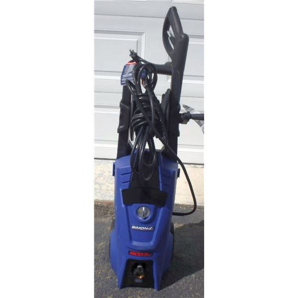SIMONIZE 1900PSI POWER WASHER