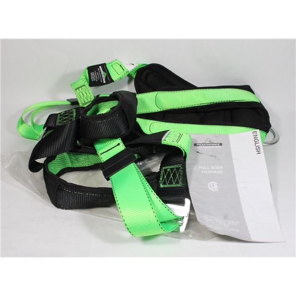 NEW PPE PEAKWORKS FULL BODY HARNESS