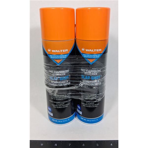 NEW (2) WALTER FAST EVAPORATING DEGREASER