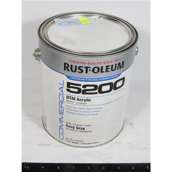 RUST-OLEUM INDUSTRIAL COATING NAVY GRAY