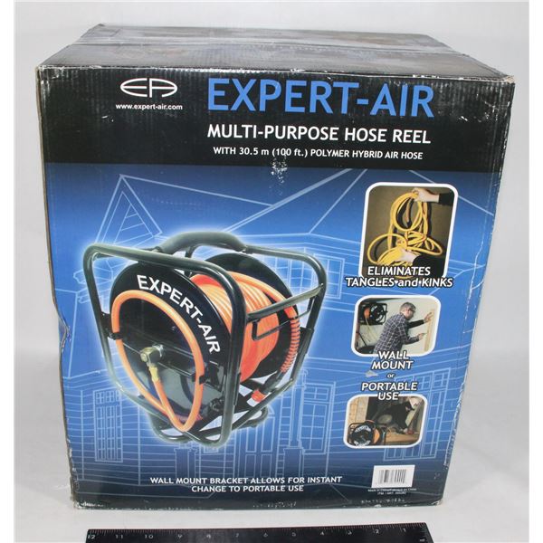 EXPERT AIR 100FT. MULTI-PURPOSE HOSE REEL