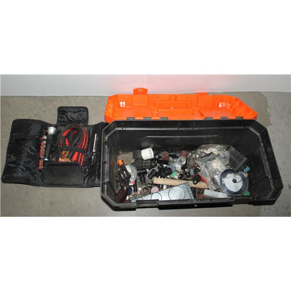 TACTIX TOOL BOX WITH CONTENTS