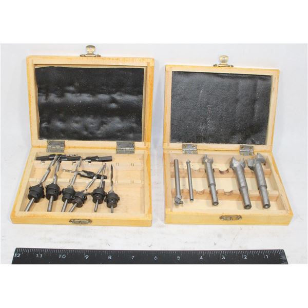 PAIR OF BRICO INDUSTRIAL DRILL BIT SETS