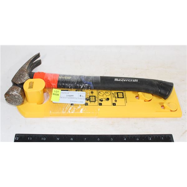 MASTERCRAFT HAMMER & HANG & LEVEL
