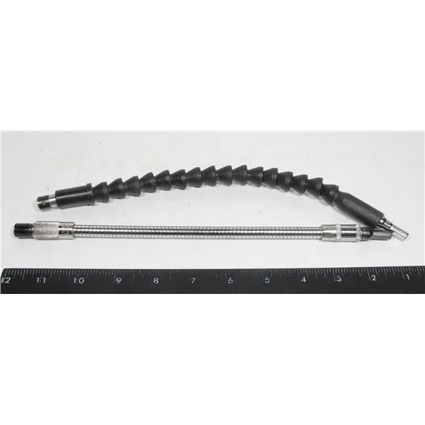 FLEXIBLE DRILL BIT EXTENSIONS