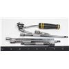 Image 1 : RATCHET 1/4 INCH DRIVE WITH EXTENSIONS