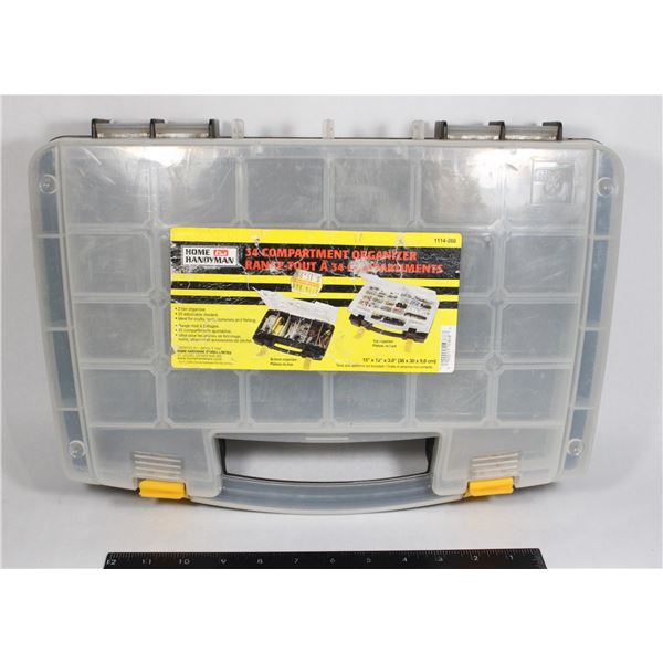 HOME HANDYMAN 34 COMPARTMENT ORGANIZER