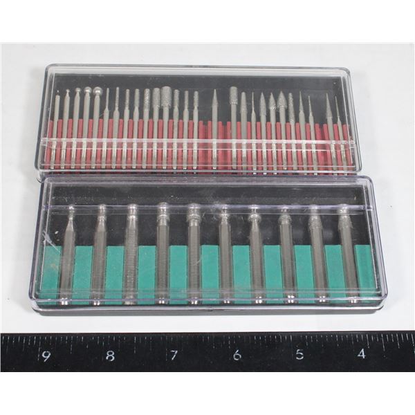 TWO SETS OF ROTARY DRILL BITS