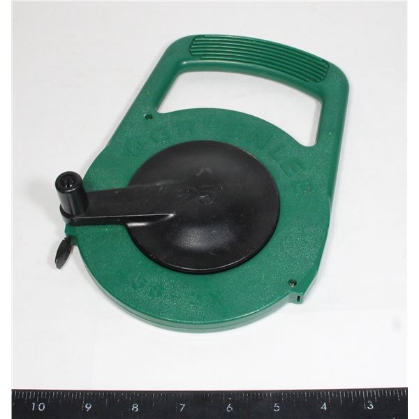 GREENLEE 25FT STEEL FISH TAPE W/ CRANK HANDLE