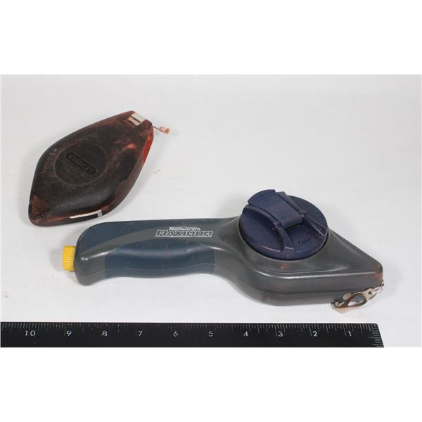 CHALK LINES, STANLEY AND MASTERCRAFT