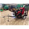 Image 2 : (10714888) 2023 Toro TRX-16 Walk Behind Trencher w/ Trailer (Starts & Runs)