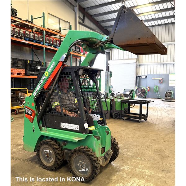 (10710553) 2023 Bobcat S70 Skid Steer Loader (Starts & Runs - See Video)