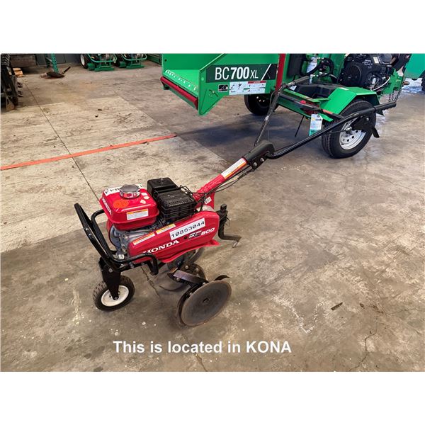 (10853044) 2023 Honda FC600K2A2 Walk-Behind Rototiller (Starts & Runs - See Video)
