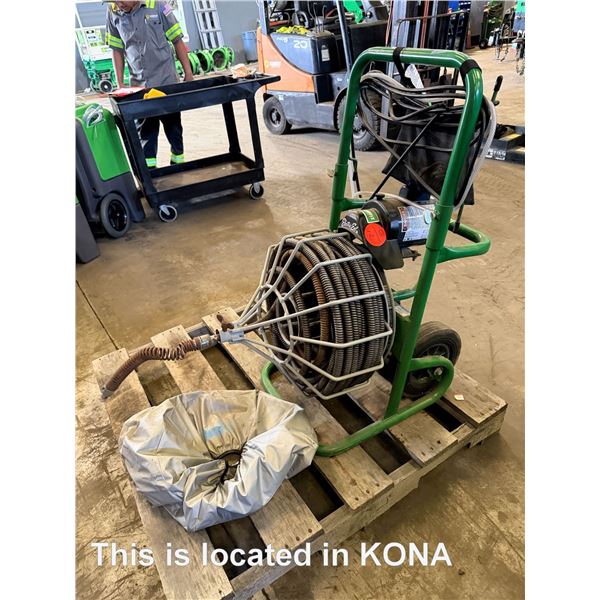 (10708007) 2022 Electric Eel RFK3/4IC100 Electric Sewer Snake -100'