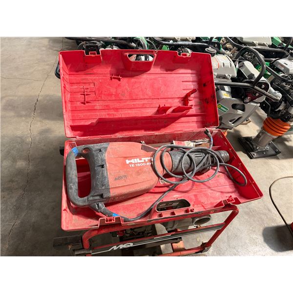 (1026840) Hiliti TE 1500-AVR Demolition Hammer Breaker (Works)