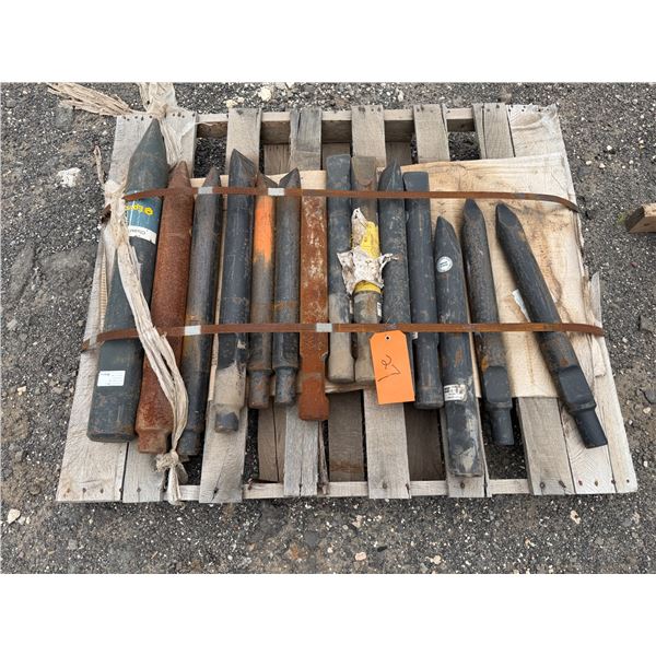 Contents of Pallet - Chisels