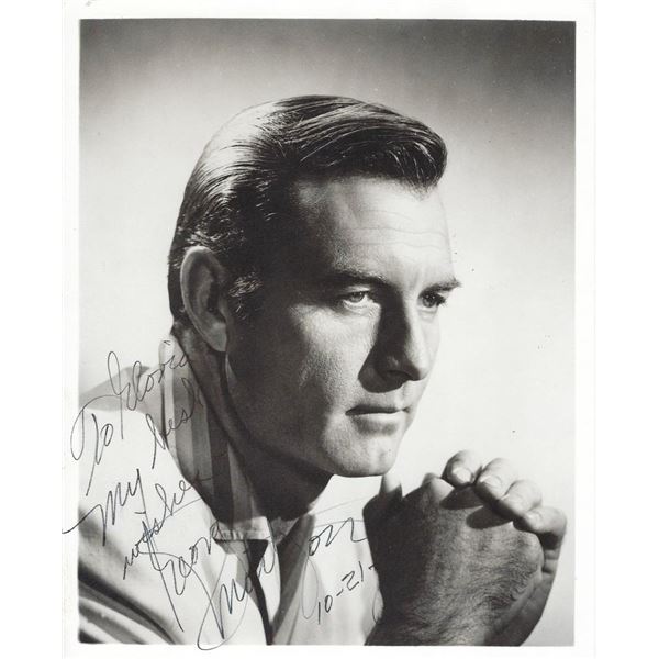 The Lone Gun George Montgomery signed photo