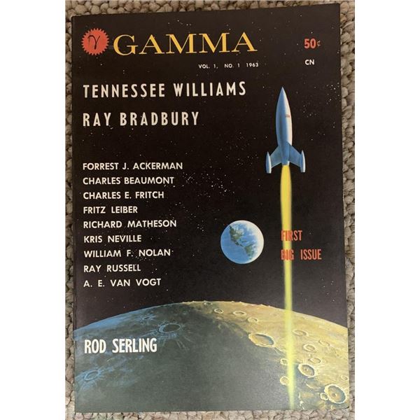 William F. Nolan Gamma signed book
