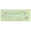 Image 1 : Astronaut Walt Kelly Signed Check