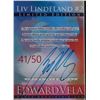 Image 2 : Playboy Playmate Liv Lindeland Trading Card Artist Edward Vela Signed -RARE
