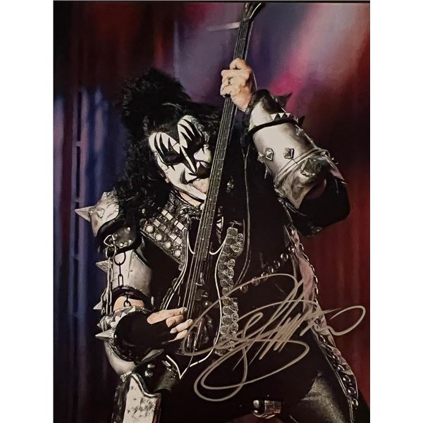 Kiss Gene Simmons signed photo