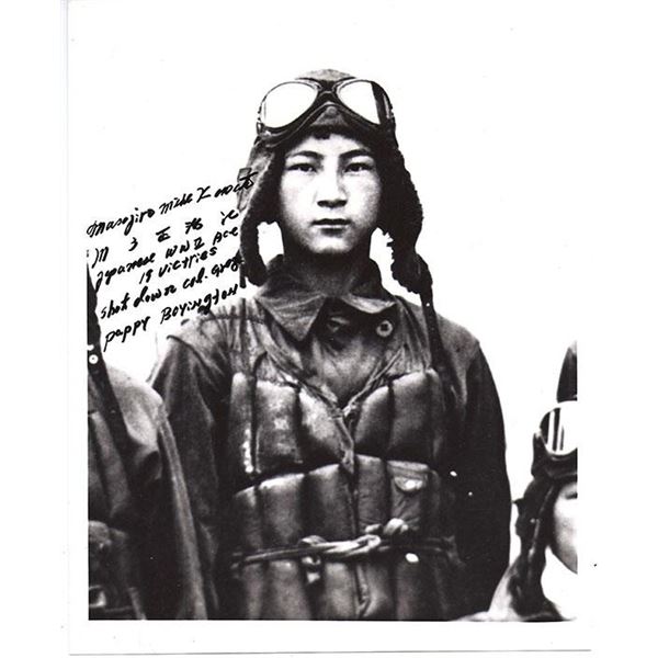 Japanese Bomber Masajiro KAWATO Signed Photograph