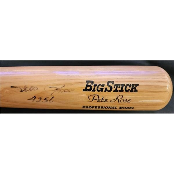 Cincinnati Reds Pete Rose Signed  Bat JSA Light Signature