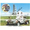 Image 1 : Apollo 17 Moonwalker Harrison schmitt signed nasa photograph