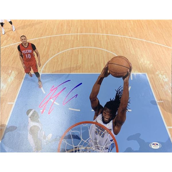 Kenneth Faried signed photo- PSA DNA