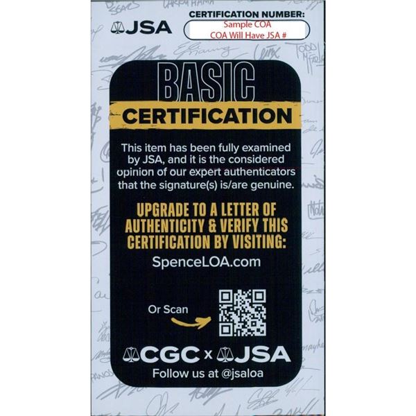 Comedian Colin Mochrie signed photo. JSA Authenticated