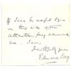 Image 1 : Limerick Writer Edward Lear signed handwritten letter