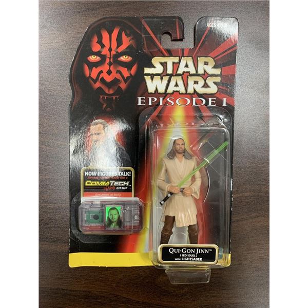 Star Wars unsigned Qui-Gon Jinn action figure