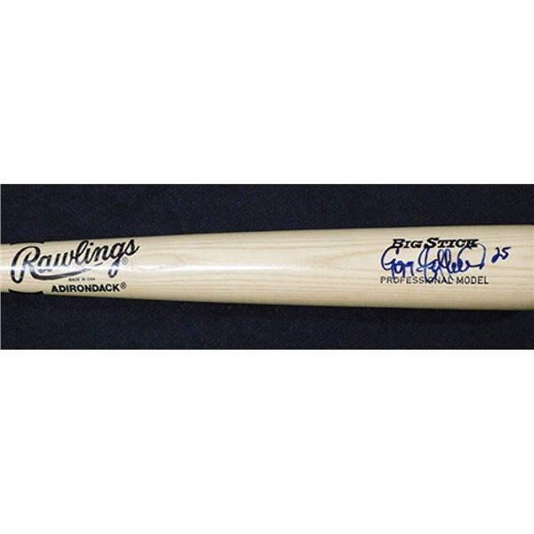 NY Mets Gregg Jefferies Signed  Bat JSA Authenticated