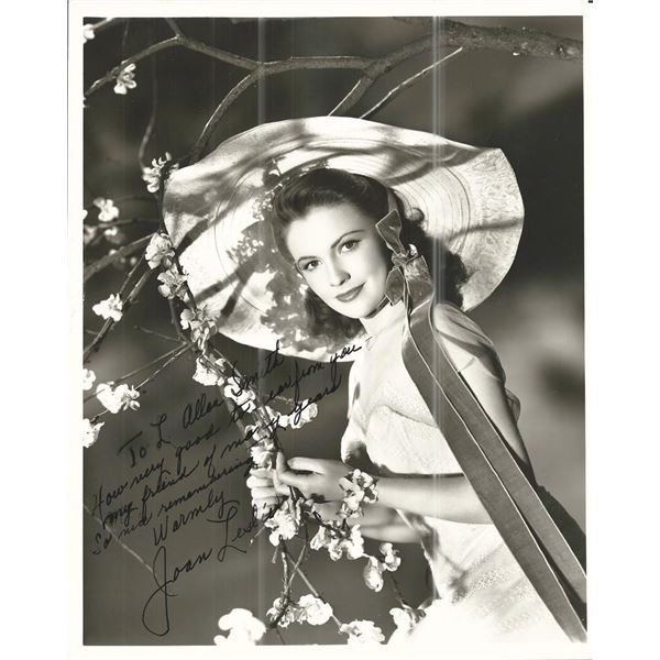 High Sierras Joan Leslie Signed Photo