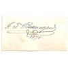 Image 1 : Confederate General G.T. Beauregard Signed Civil War Signature Cut