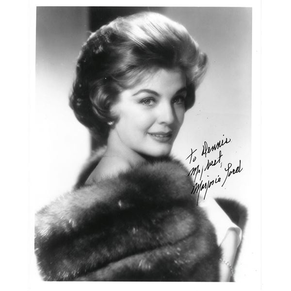 Sherlock Holmes In Washington Marjorie Lord signed photo