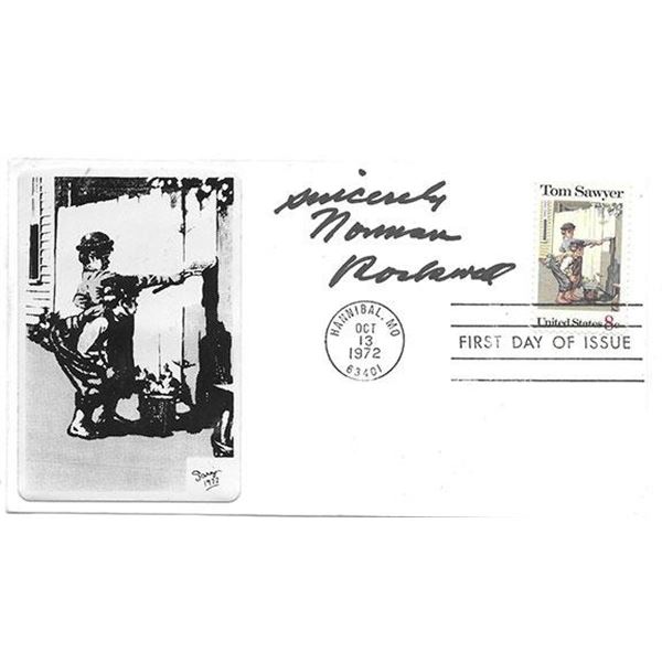 Norman Rockwell Signed Cover
