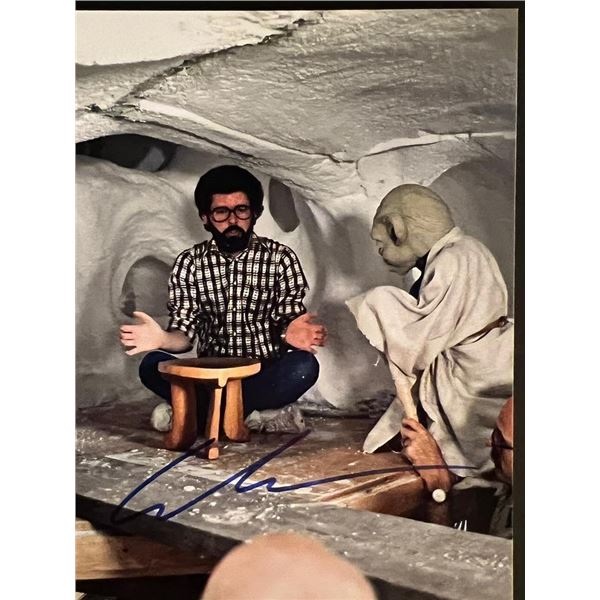 Star Wars: The Empire Strikes Back George Lucas signed photo