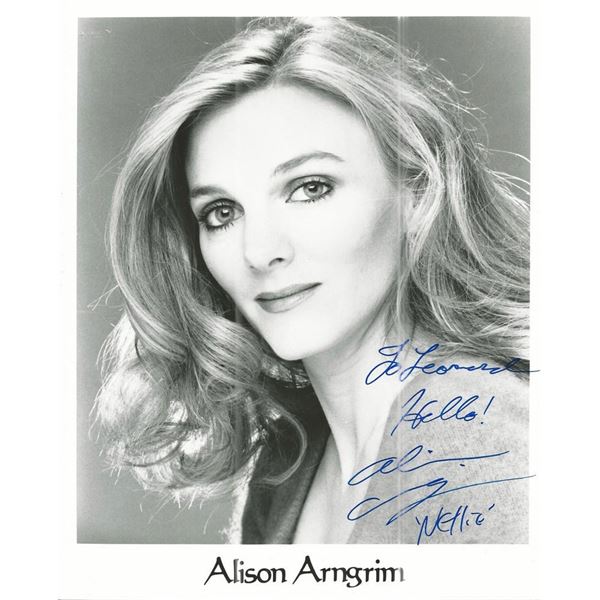 Little House on the Prairie Alison Arngrim Signed Photo