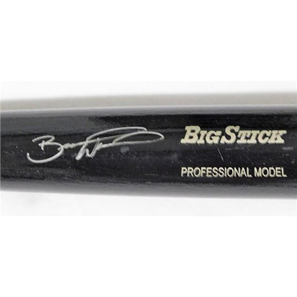Los Angeles Angels Brandon Wood Signed Bat JSA Authenticated