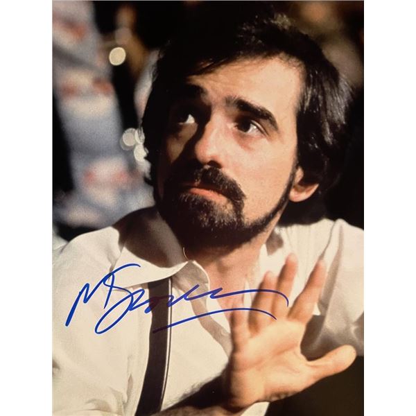 Goodfellas Director Martin Scorsese signed photo