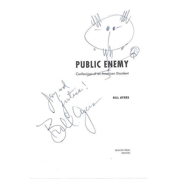 The Weather Underground Bill Ayers Signed Book